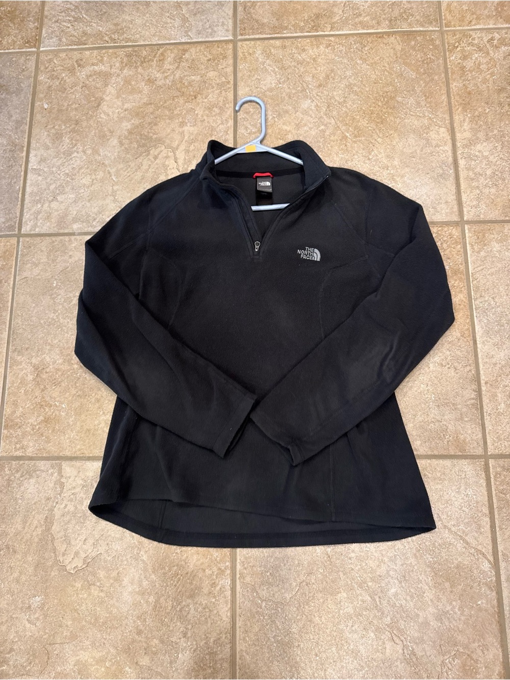 The North Face Black Half-Zip Fleece Pullover